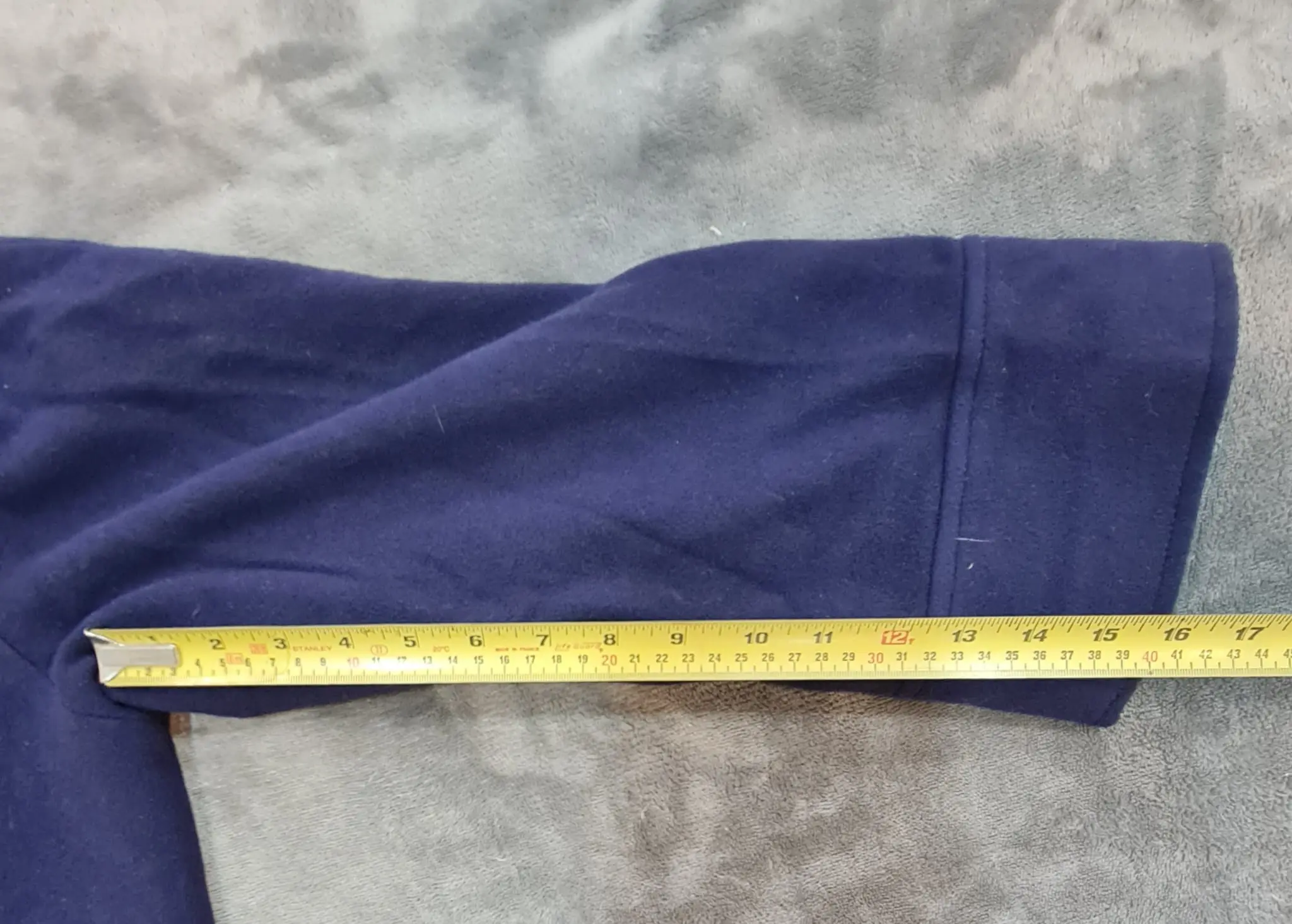David Nieper Wool Blend Coat UK 16 Navy - Very Good Condition - Image 5
