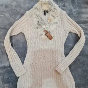 Izabel London Jumper Beige UK 8