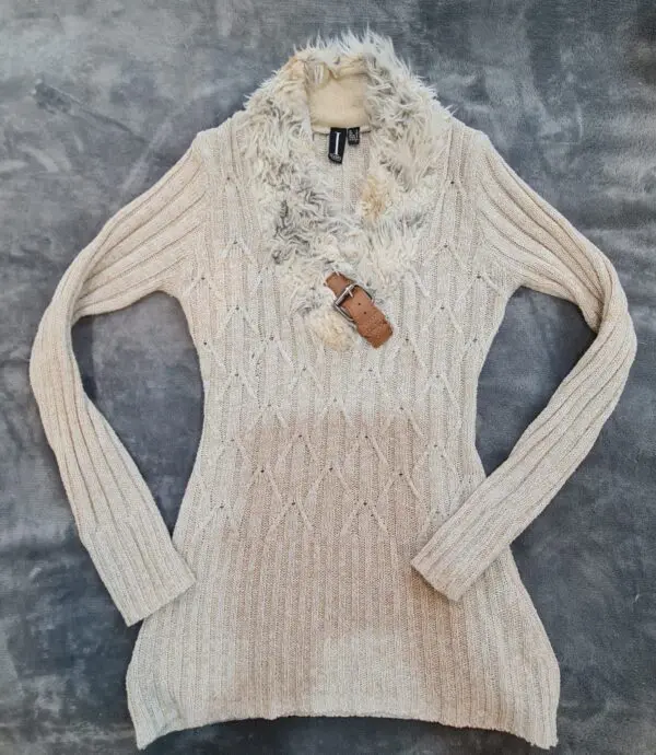Izabel London Jumper Beige UK 8