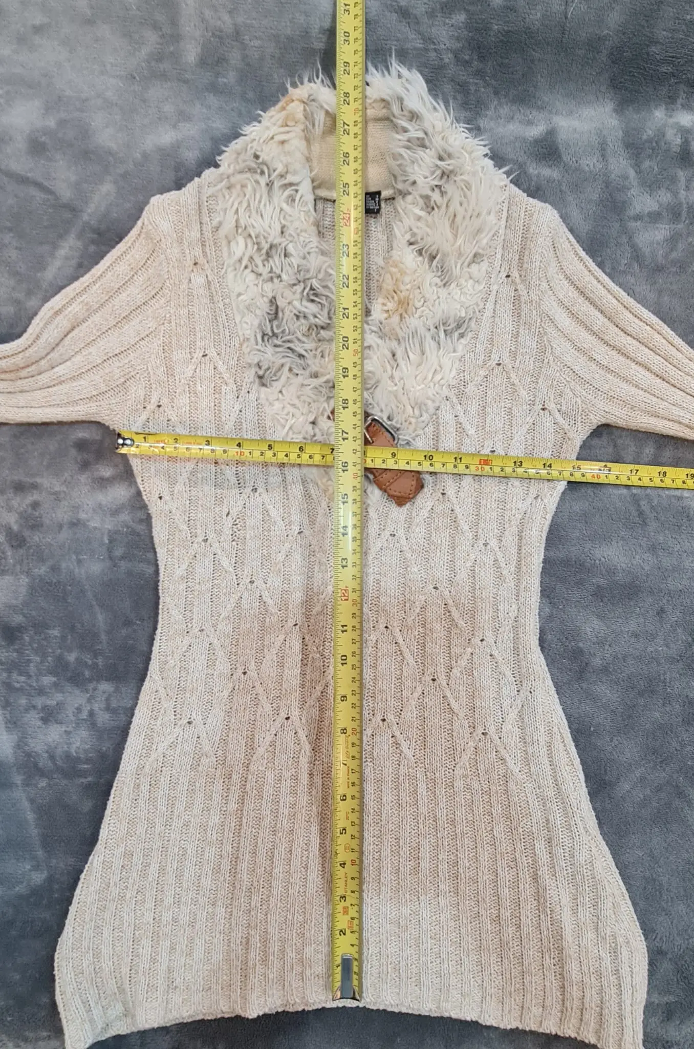 Izabel London Jumper Beige UK 8 - Image 4
