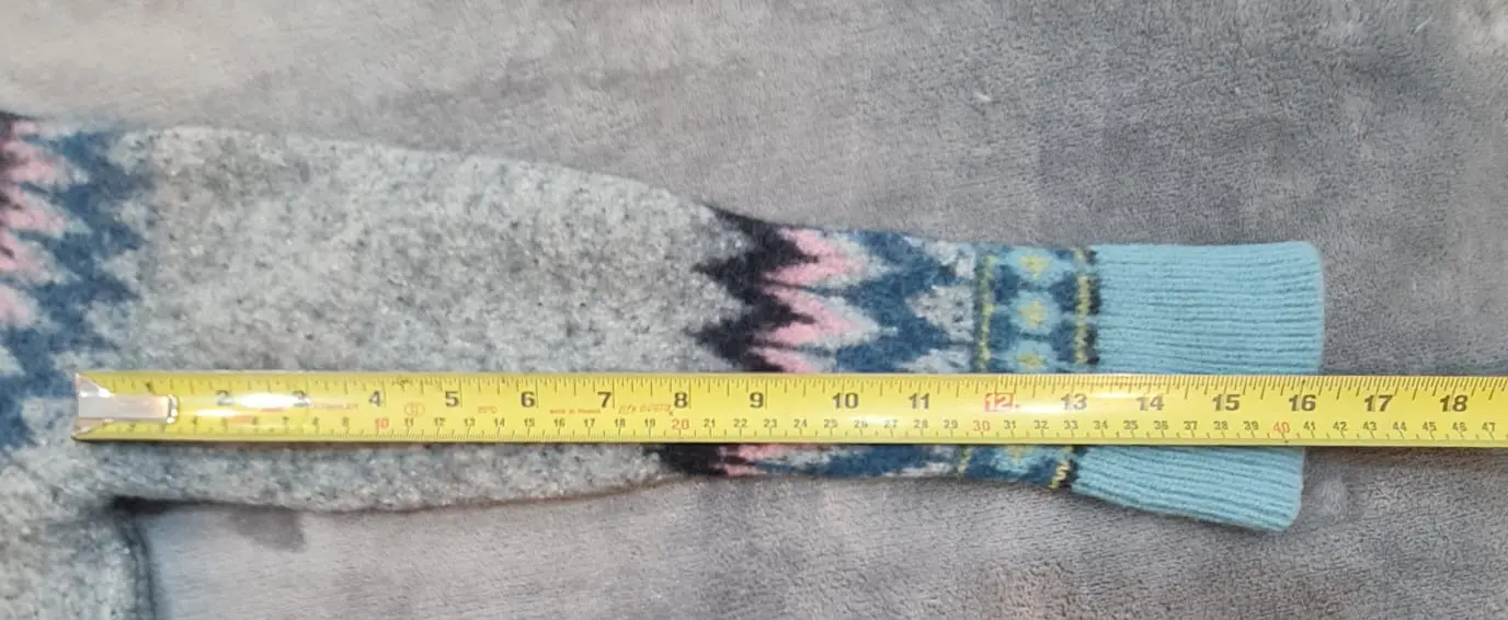 White Stuff Lambswool Fair Isle Jumper - UK 12 - Grey Multicolour - Image 6