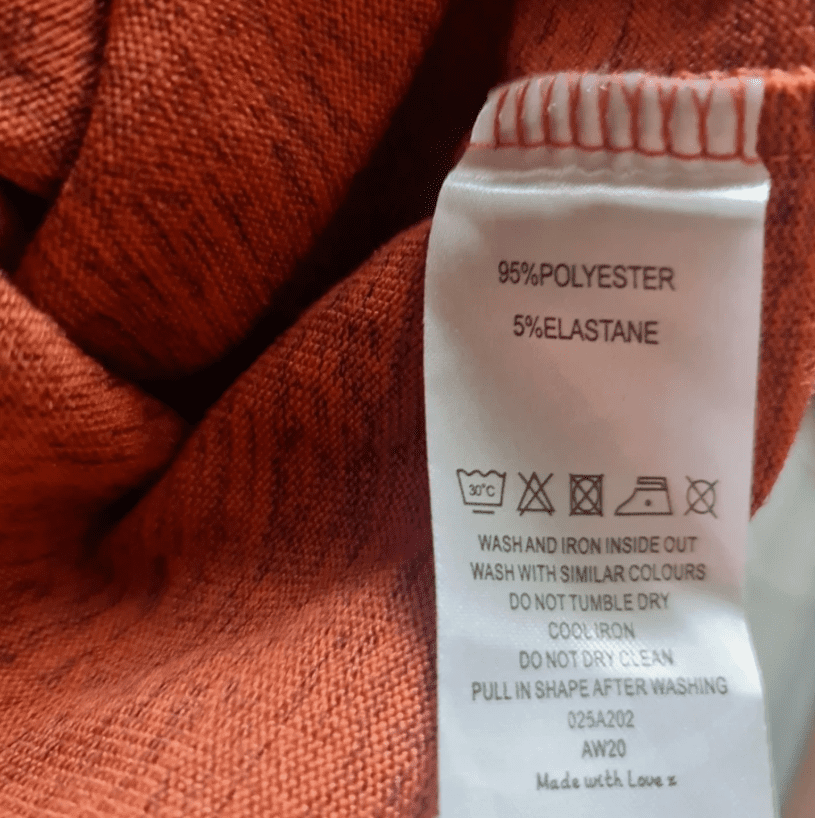 Alice Collins Coral Knit Jumper Dress Cowl Neck UK /12- 14 - Image 4