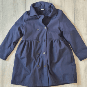 Shein Girls Padded Coat Navy 6 Years / 116 cm