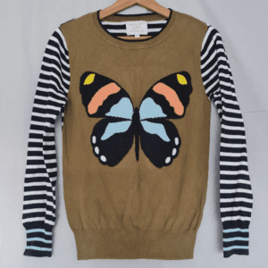 Valley Of The Dolls Butterfly Knit Jumper Womens S / UK 8-10