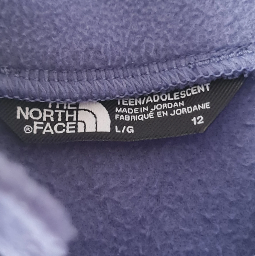 The North Face Girls Fleece Pullover Blue 12Y / 152 cm - Image 3