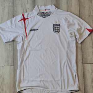 Umbro England Home Football Shirt Jersey White M