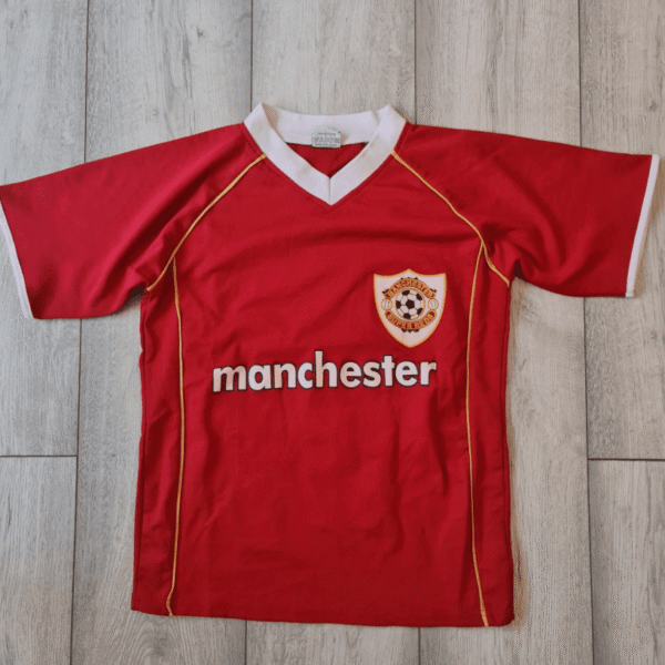Manchester Ronaldo 7 Kids Football Shirt Red 9 Years / 134 cm