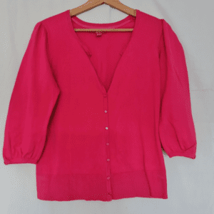 Monsoon Womens Cardigan Pink M / UK 12-14