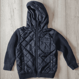 Next Boys Quilted Hooded Jacket Navy 5 Years / 110 cm