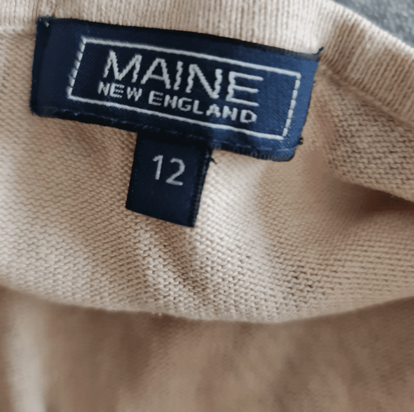 Maine Womens Patterned Button Cardigan M / UK 12-14 - Image 3
