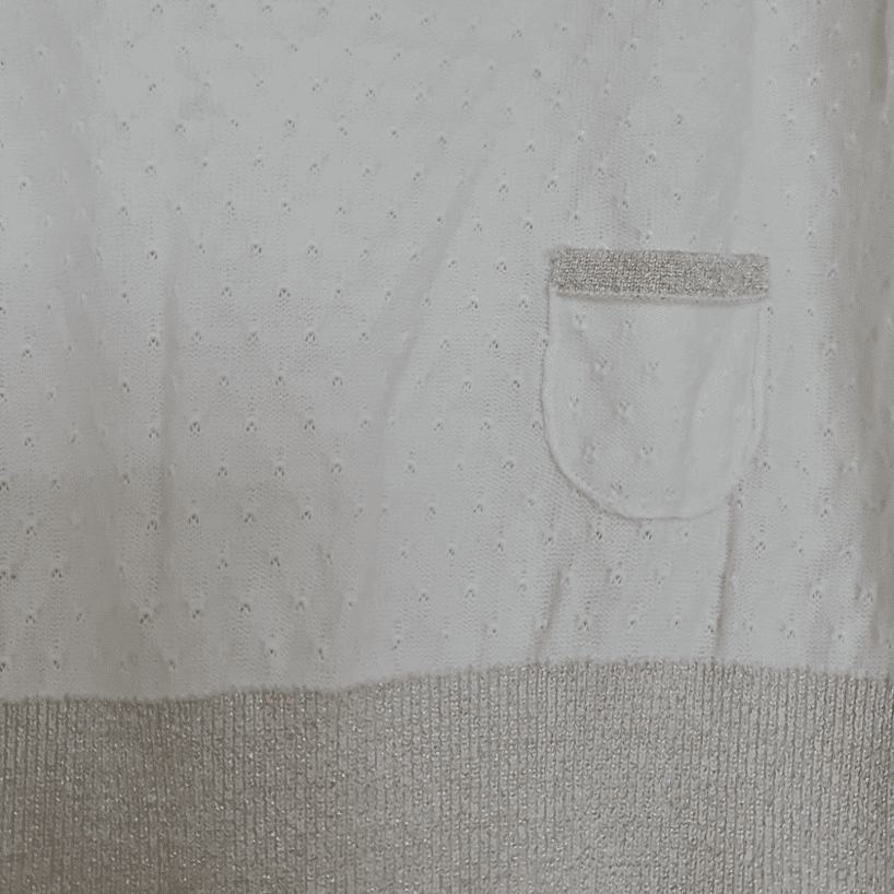 Diamond By Julien Macdonald Womens Knit Top Cream L / UK 16-18 - Image 4