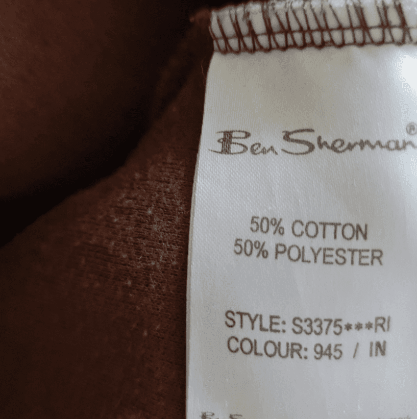 Ben Sherman Mens Ribbed Zip Knit Cardigan Brown Jacket Jumper M - Image 2