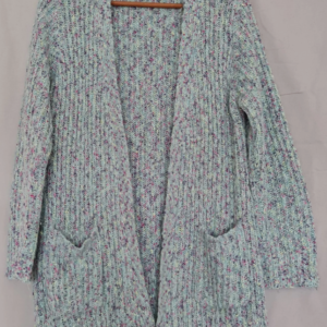 Cotton Traders Womens Chunky Knit Cardigan Multi S / UK 8-10