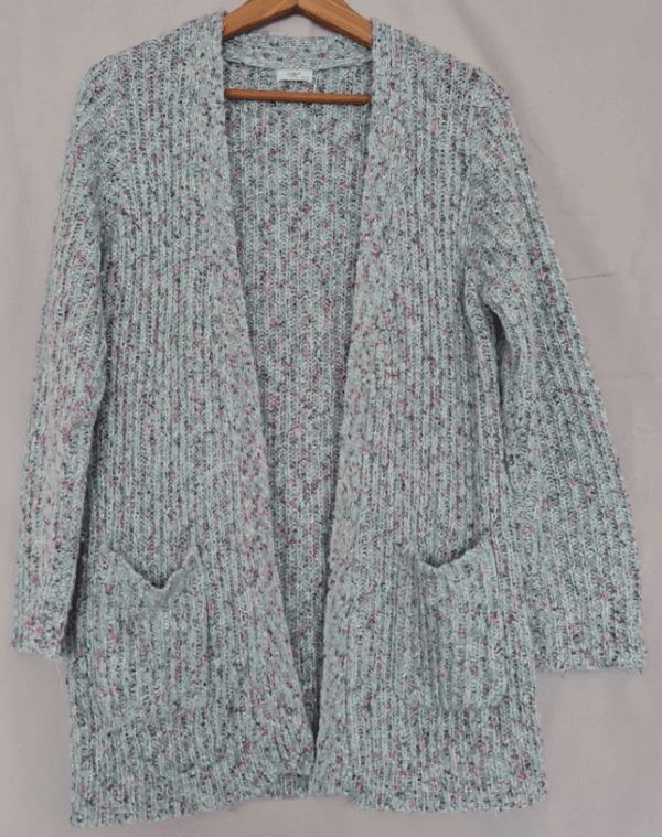 Cotton Traders Womens Chunky Knit Cardigan Multi S / UK 8-10