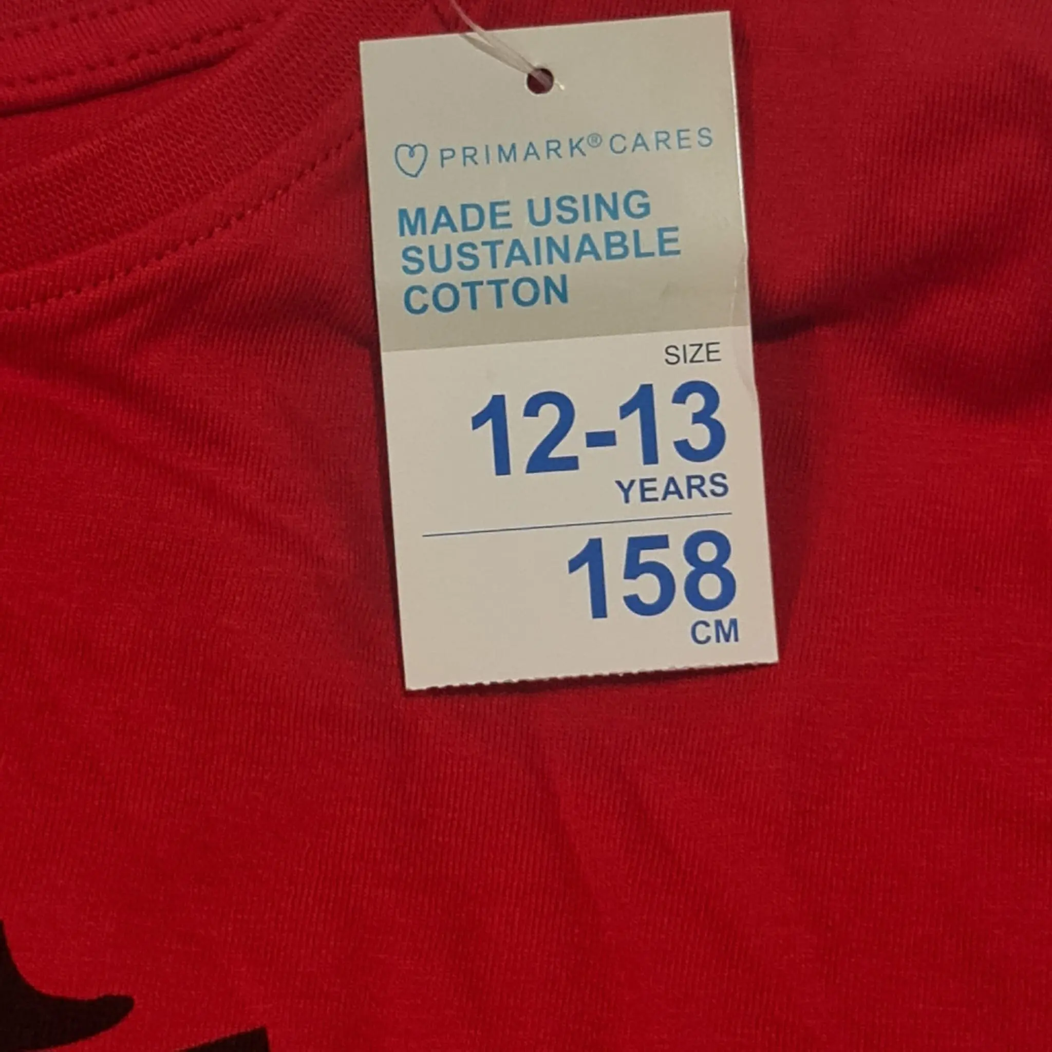 Primark Boys Los Angeles Skateboard Top Red 12-13 Years 158cm - Image 3