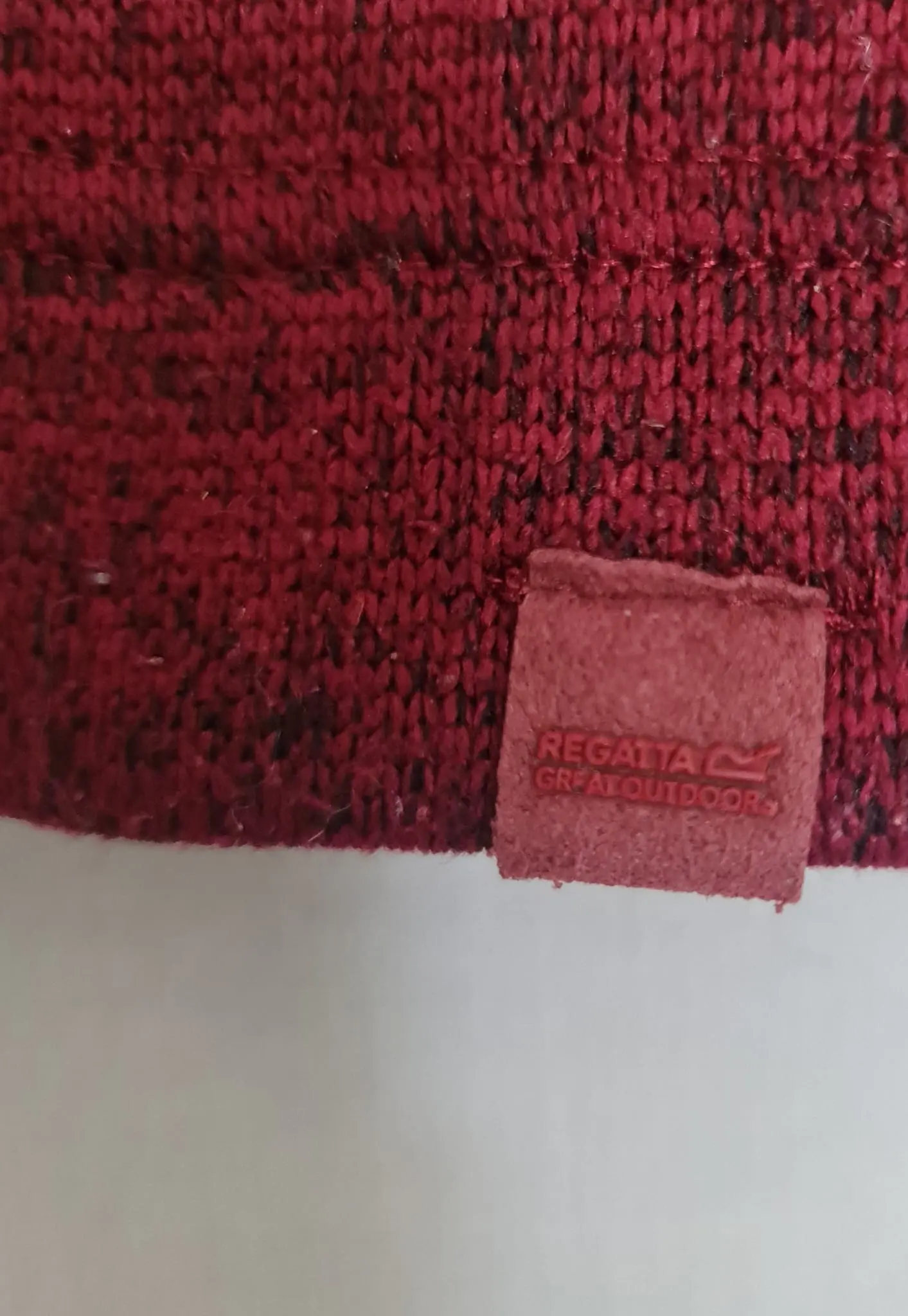 Regatta Women's Burgundy Cowl Neck Knit Jumper UK 10 - Image 2