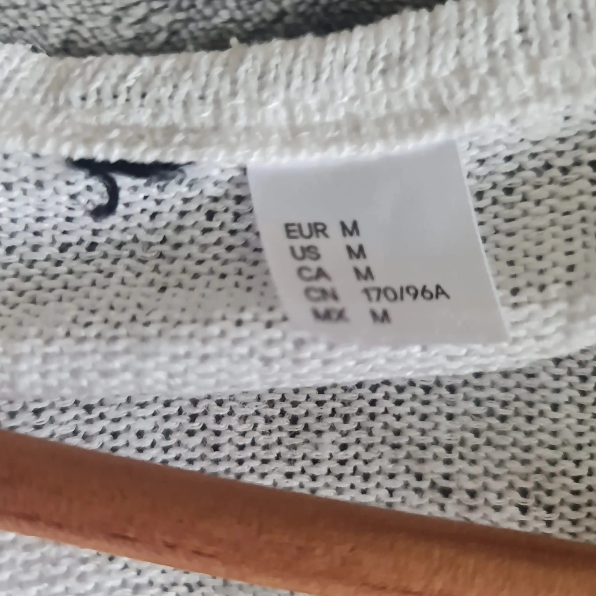 H&M Womens White Longline Open Front Cardigan M UK 12-14 - Image 4