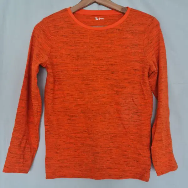 TU Kids Boys Orange Marl Long Sleeve Top 11 Years 146 cm