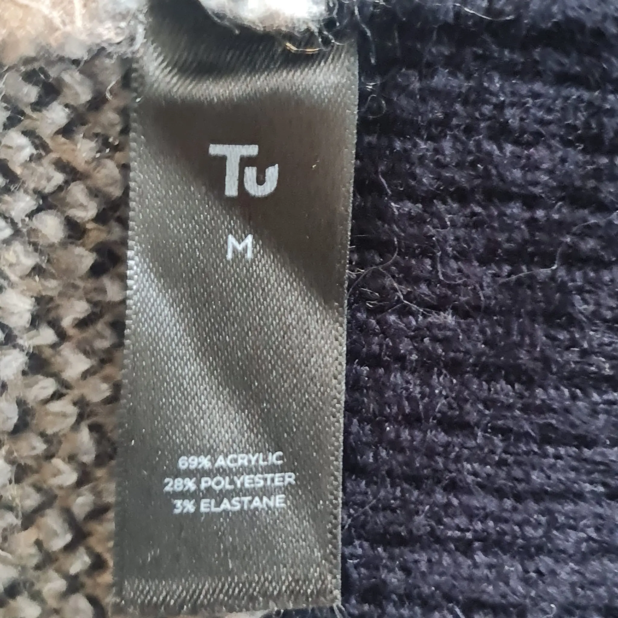 TU Womens Multi Colour Block Open Front Cardigan M UK 12-14 - Image 2