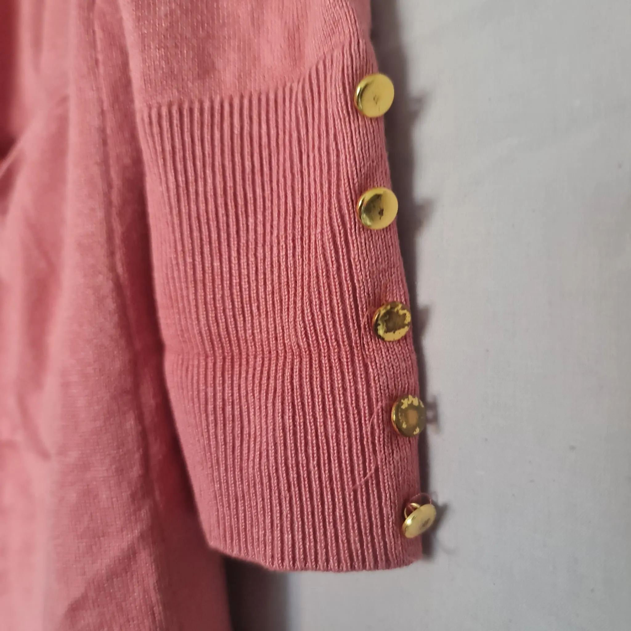 Primark Womens Rose Longline Open Front Cardigan M UK 12-14 - Image 3