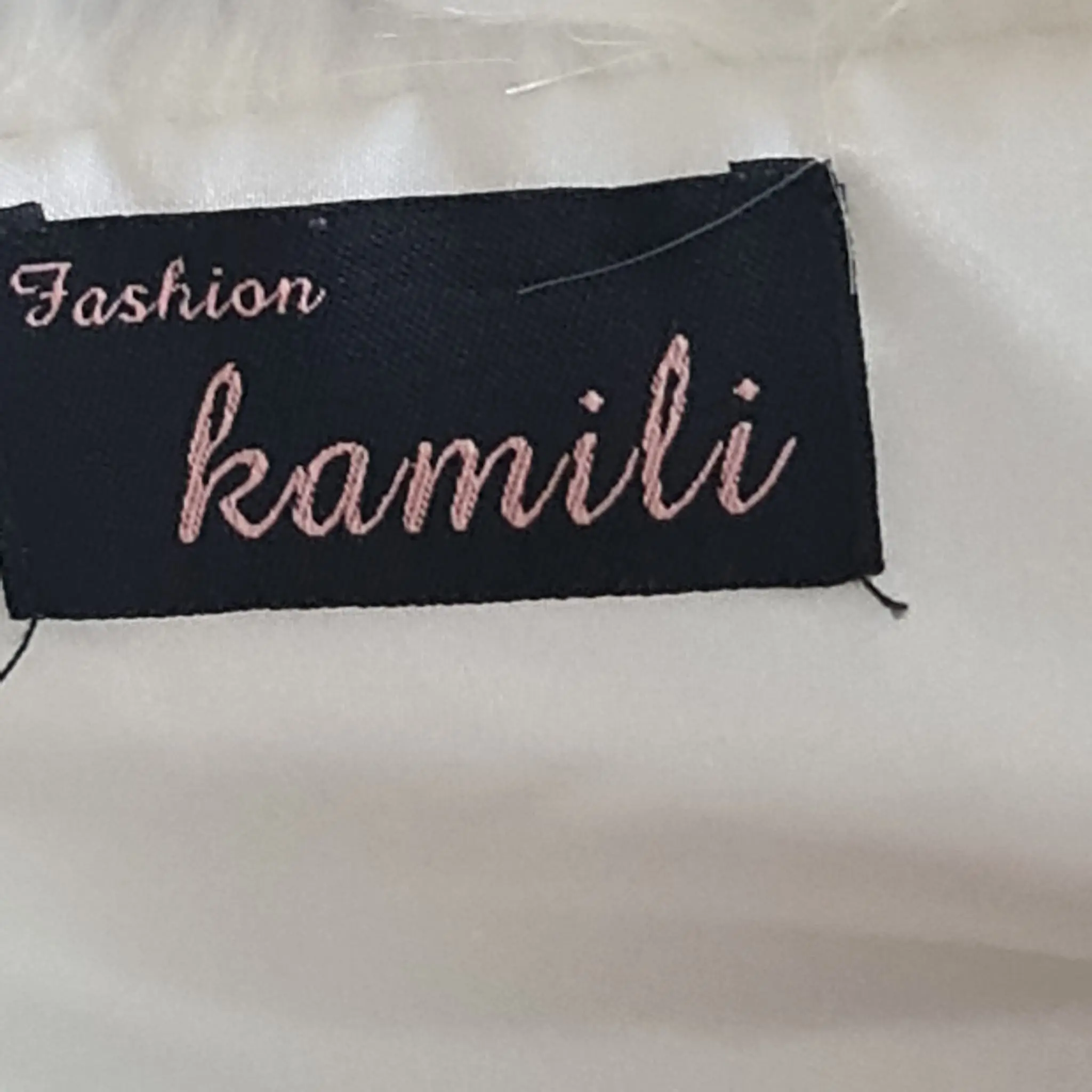 Kamili Womens Cream Faux Fur Gilet M UK 12-14 - Image 2
