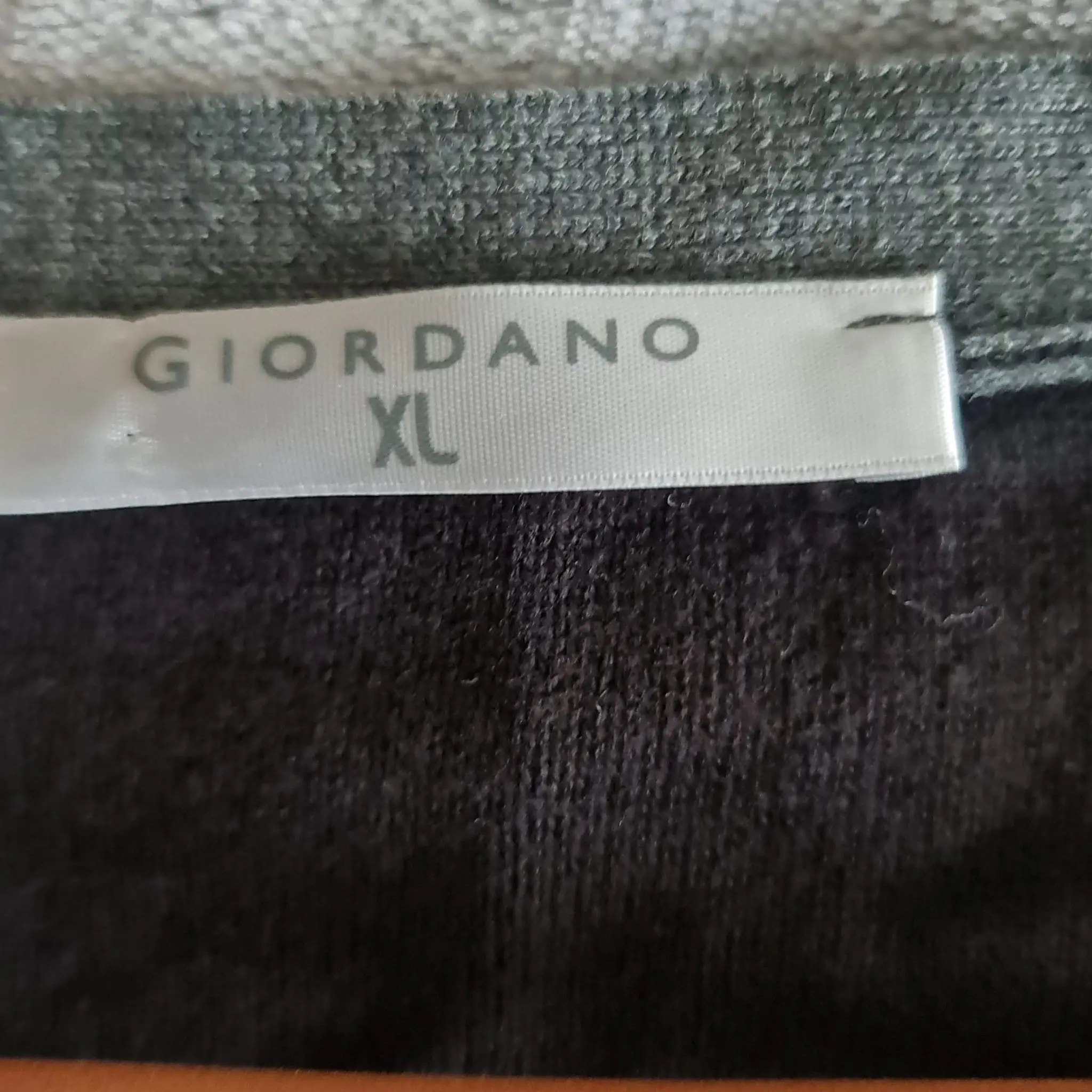 Giordano Womens Grey Black Layered Cardigan XL UK 20-22 - Image 2