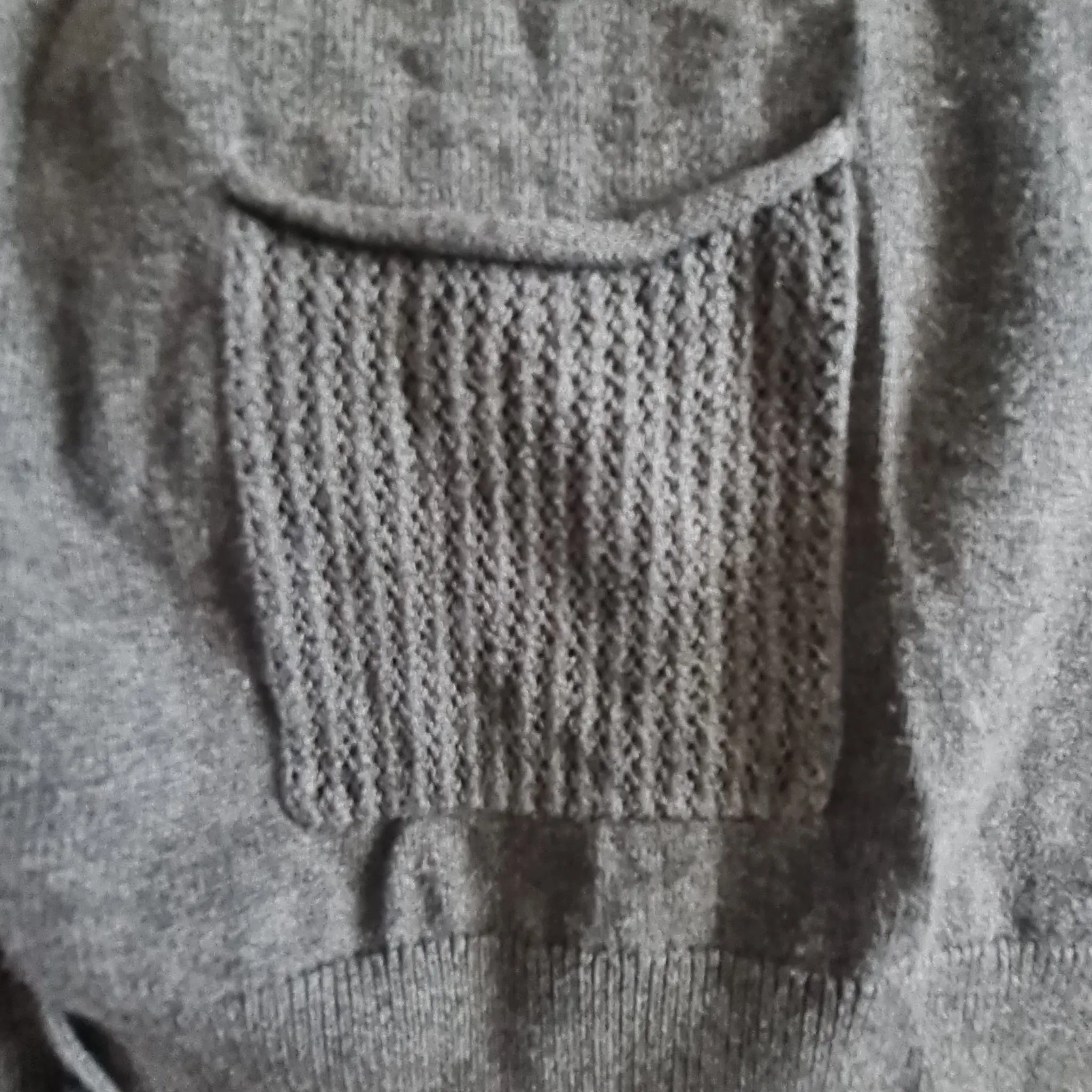 Giordano Womens Grey Black Layered Cardigan XL UK 20-22 - Image 3