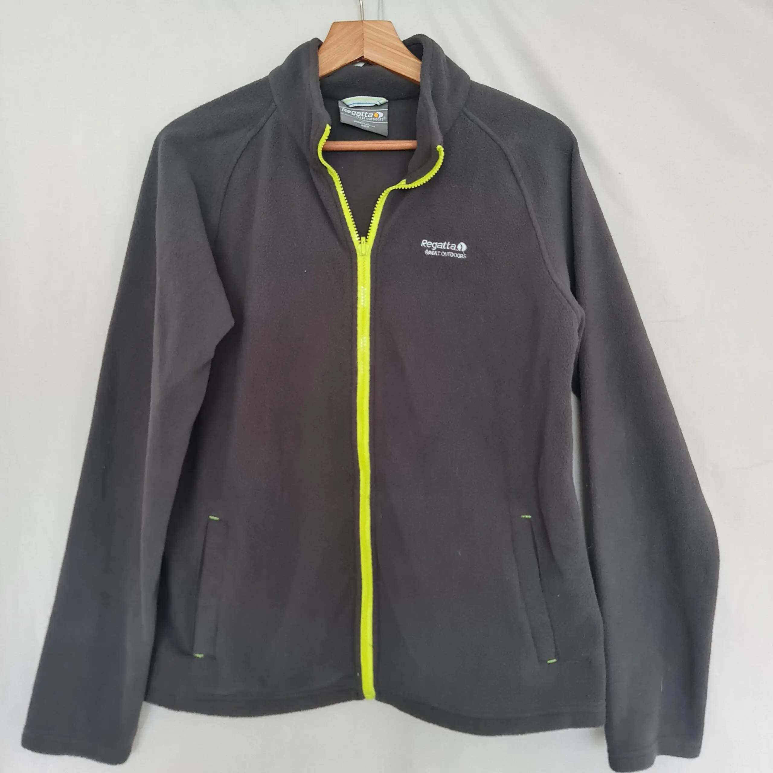Regatta Women's Grey Fleece Jacket M / UK 12-14