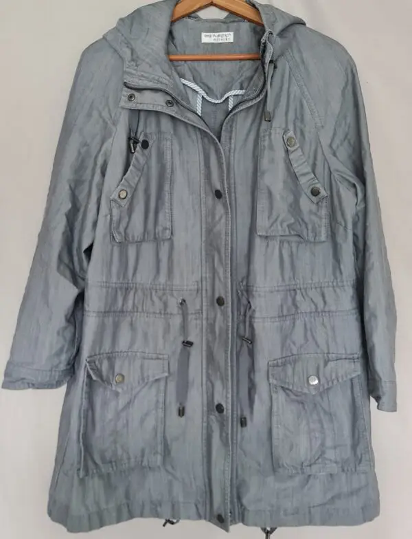 Marks & Spencer Women's Grey Parka L / UK 16-18