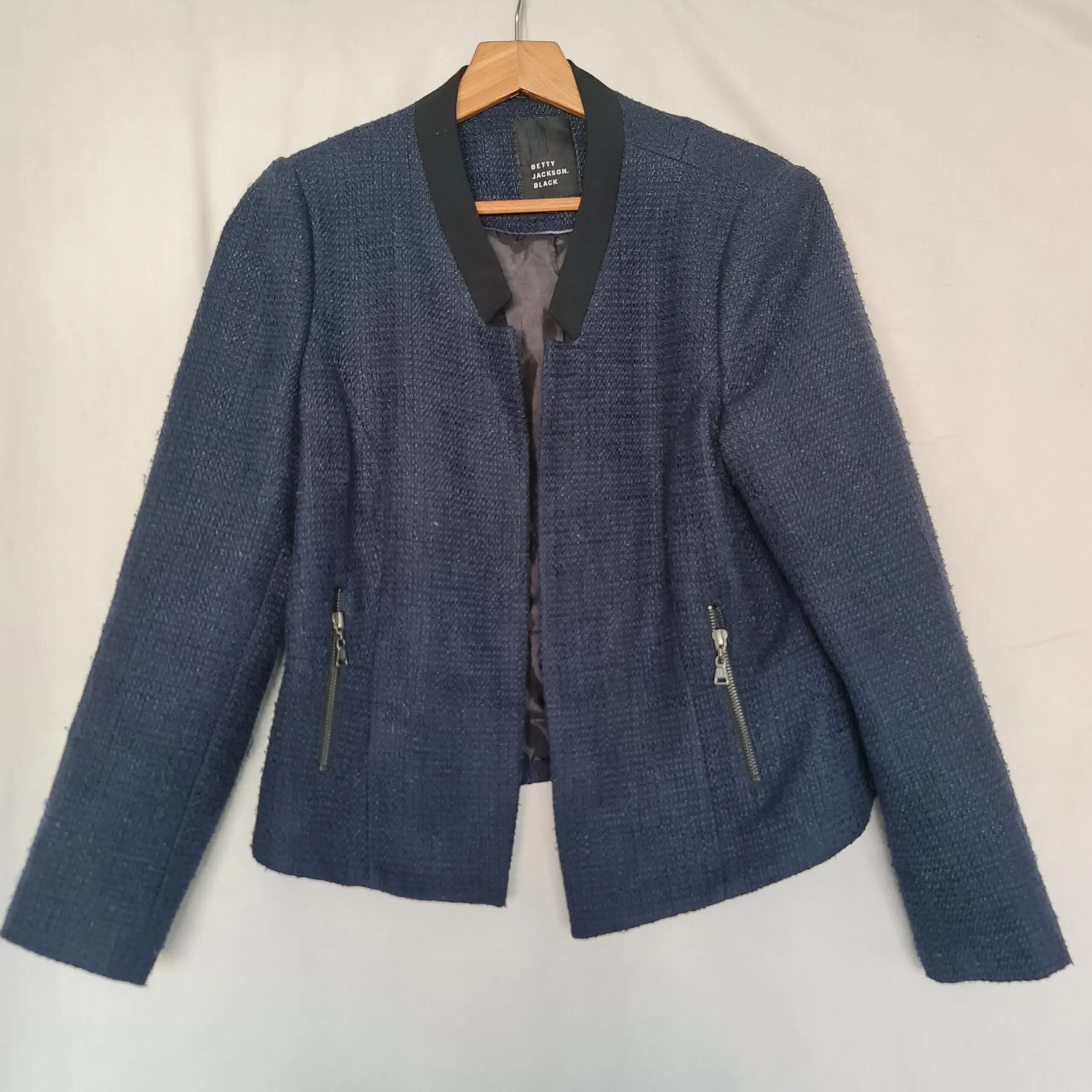 Debenhams Women's Navy Colourblock Blazer L / UK 16-18