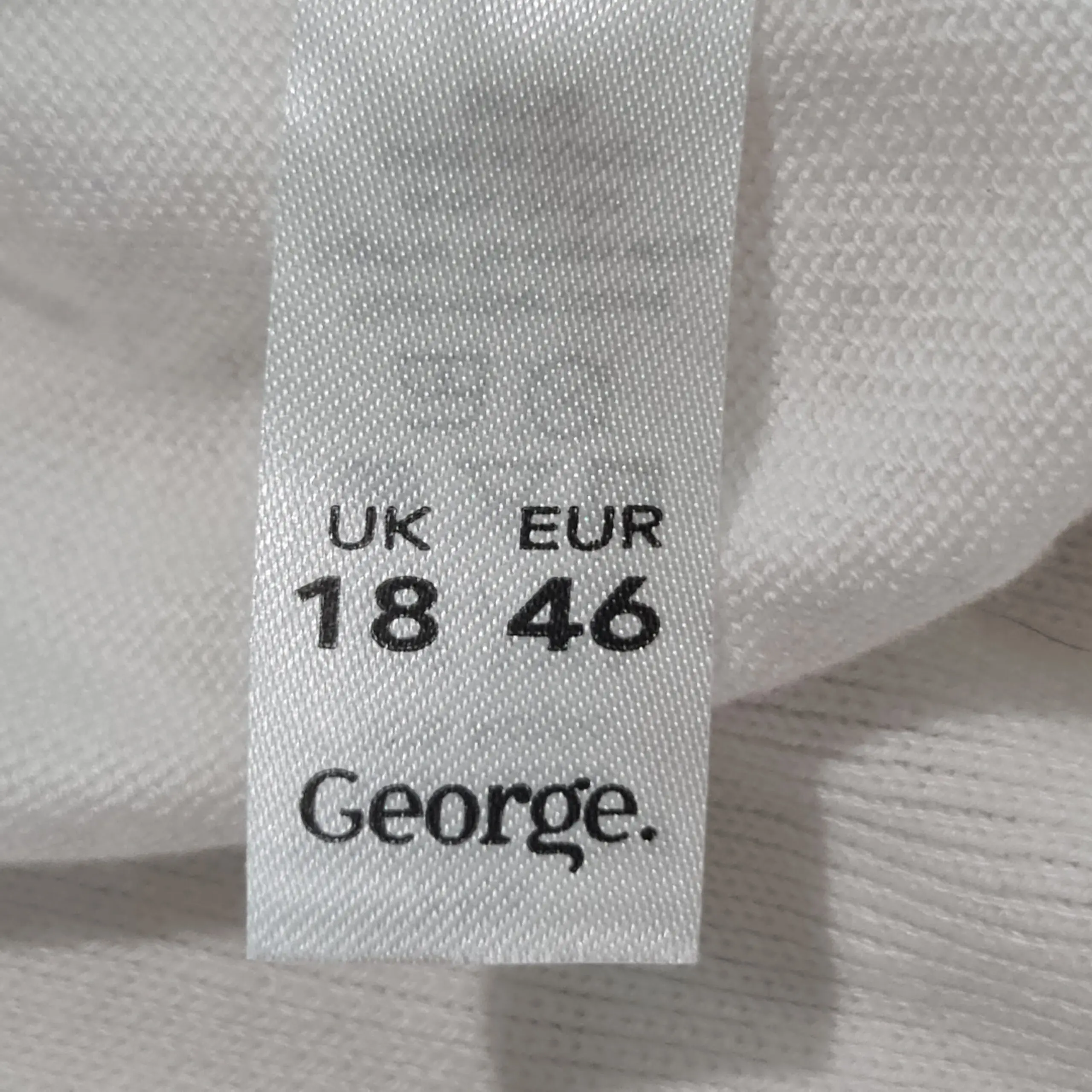 George Women's White Cardigan L / UK 16-18 - Image 2