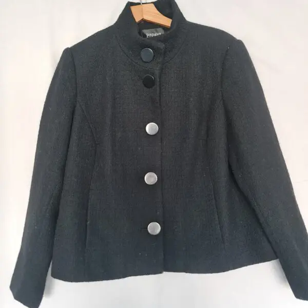 Papaya Women's Black Smart Blazer XL / UK 20-22