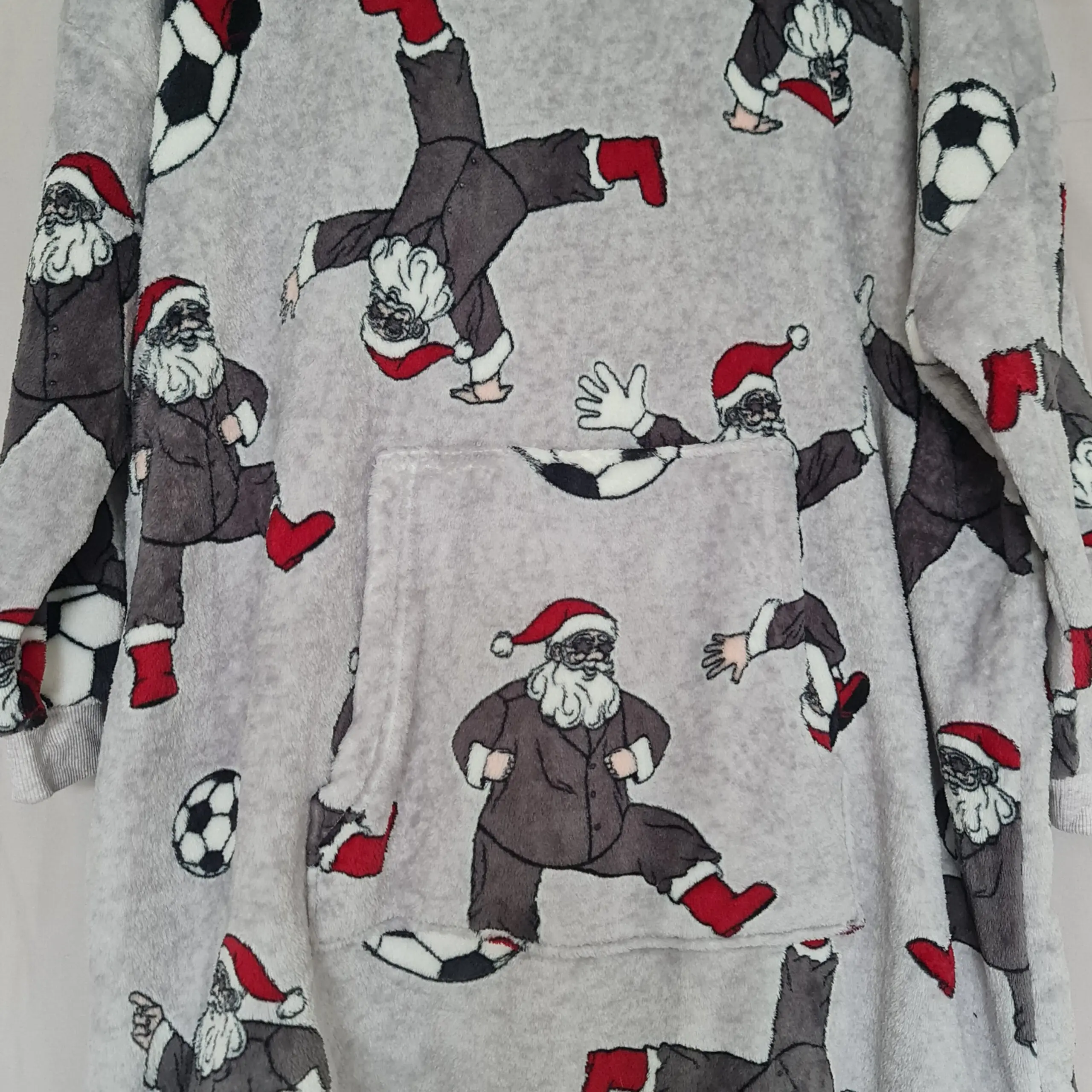 Marks & Spencer Kids Grey Christmas Nightdress 13-14 years - Image 2