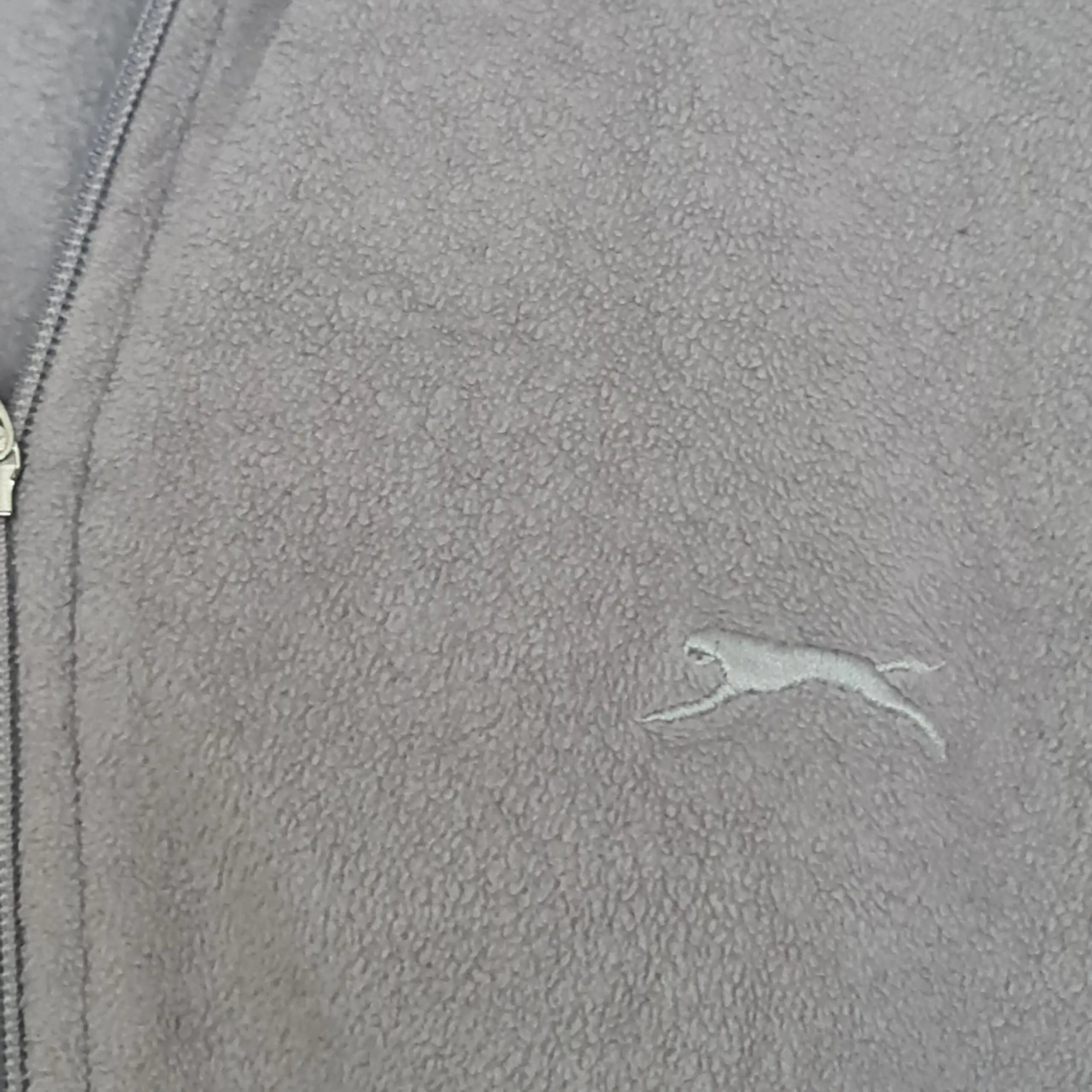 Slazenger Men's Grey Fleece Jacket XL - Image 2