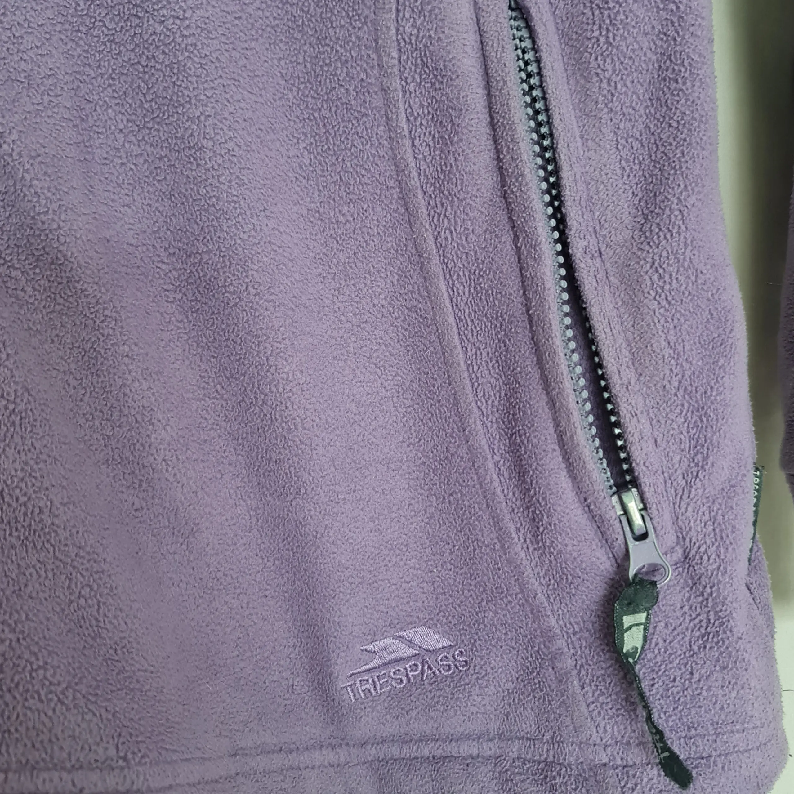 Trespass Women's Lilac Fleece Jacket M / UK 12-14 - Image 2