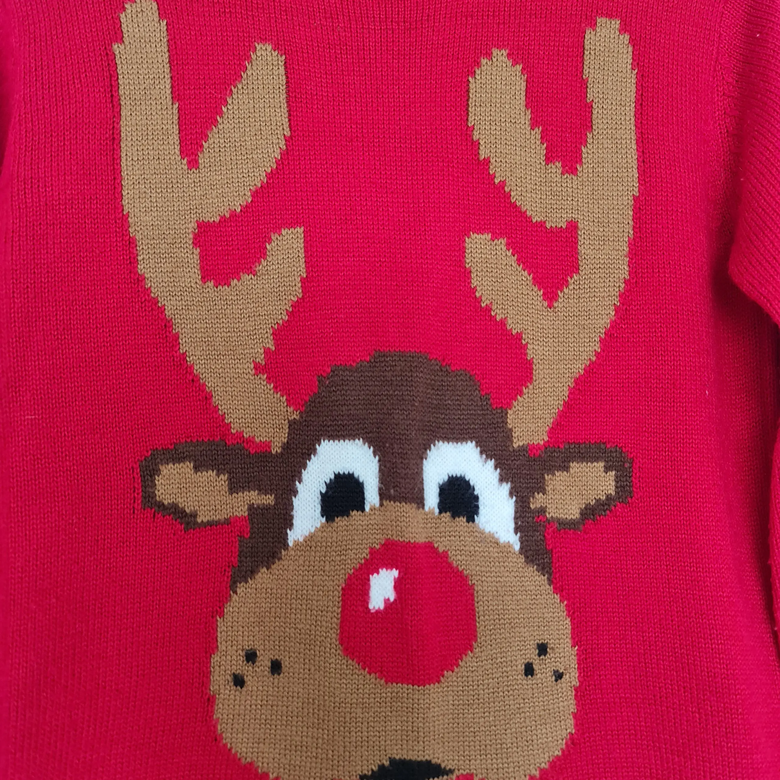 Urban 65 Outlaws Red Christmas Jumper 12 years 152 cm - Image 2