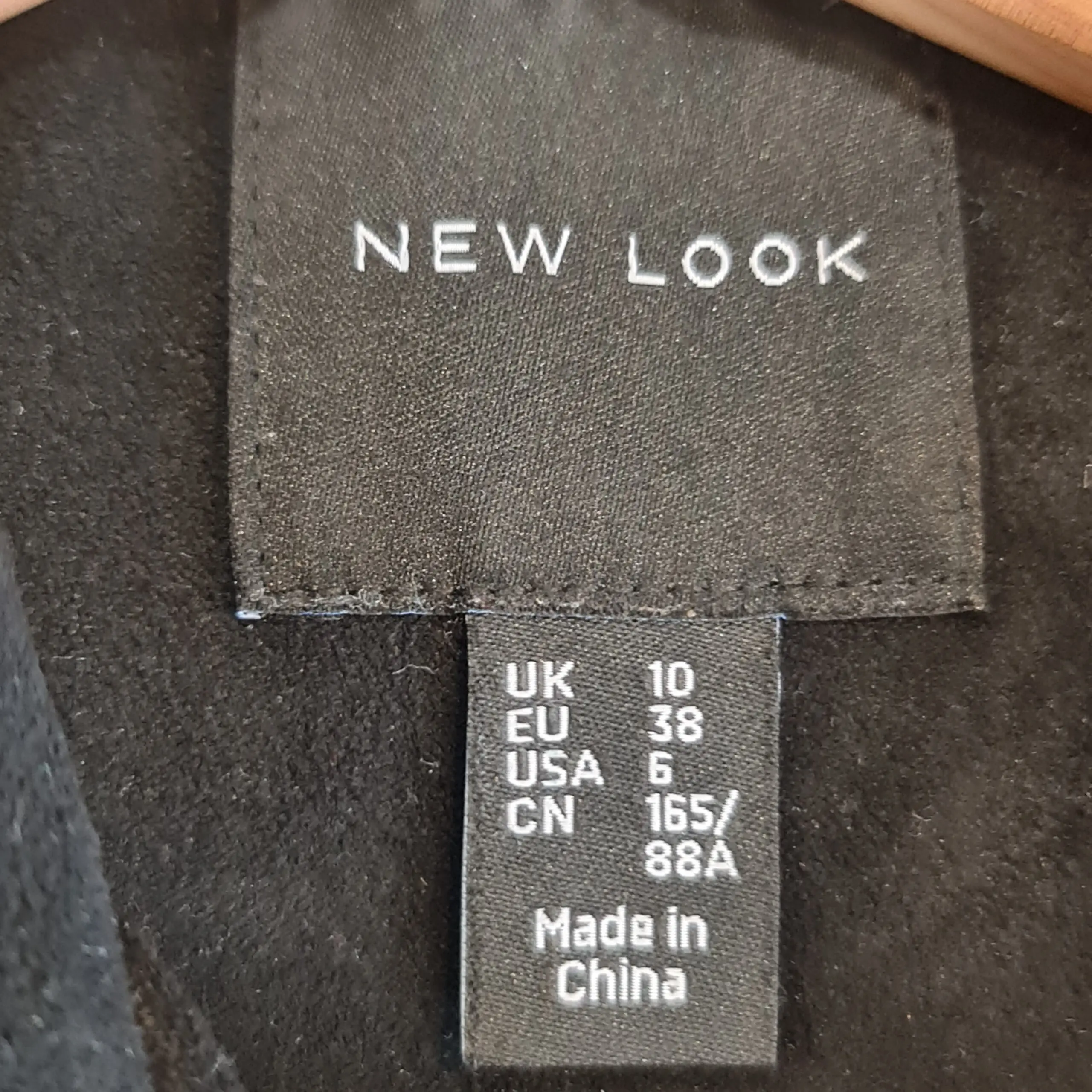 New Look Women's Black Jacket S UK 8-10 - Image 4