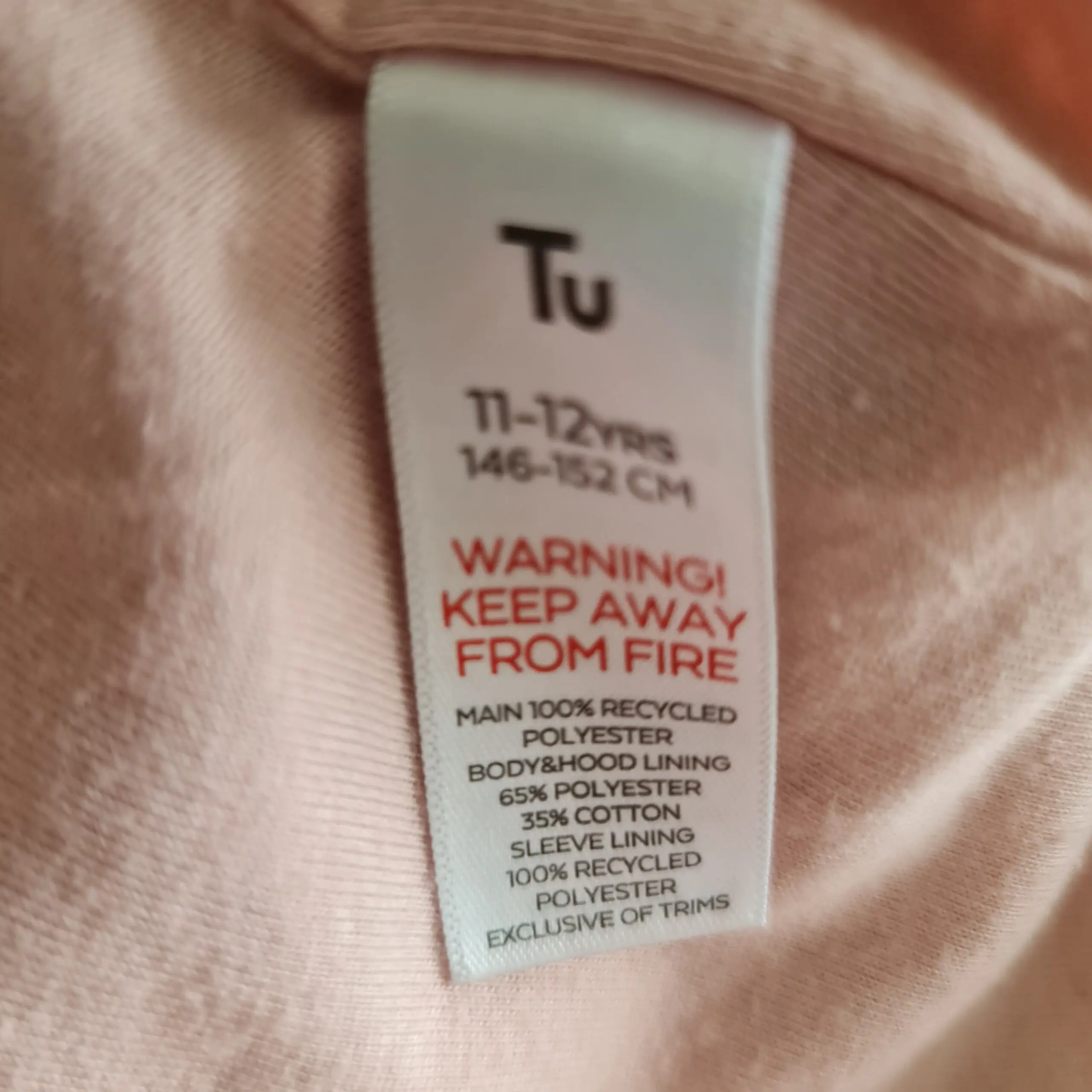 TU Mint Raincoat 11 years 146 cm - Image 4