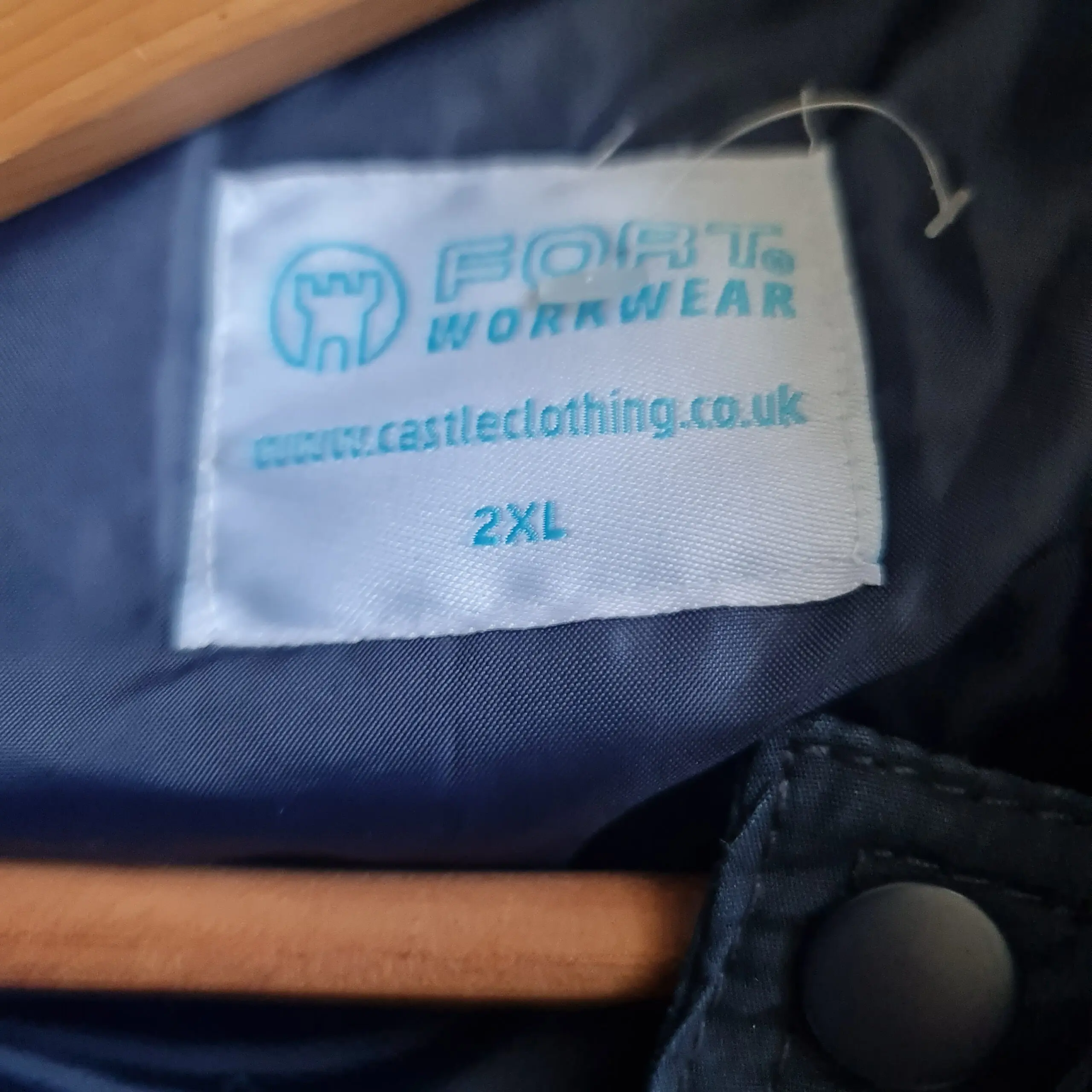 Fortis Workwear Mens Navy Gilet Bodywarmer 2XL - Image 3