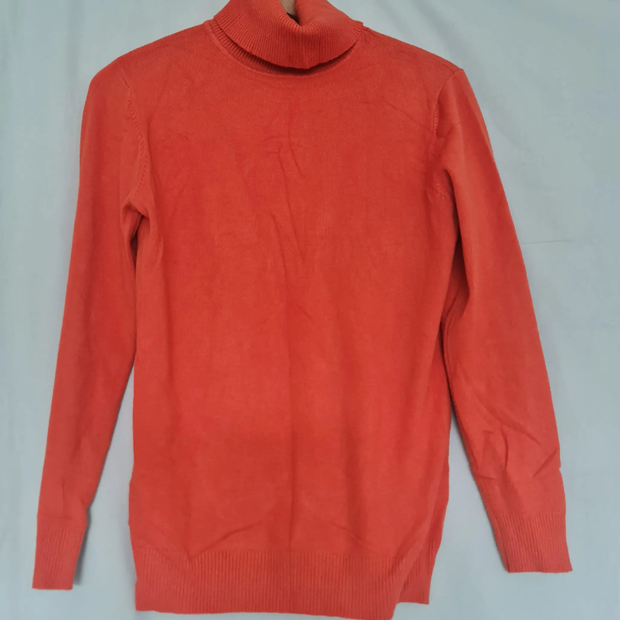 MOMENT Womens Coral Roll Neck Jumper S UK 8-10