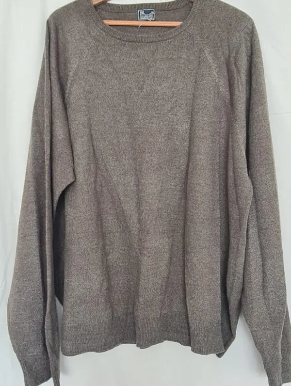BHS Mens Green Marl Crew Neck Jumper XL