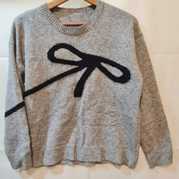 Women`s Beige Christmas Jumper S / UK 8-10