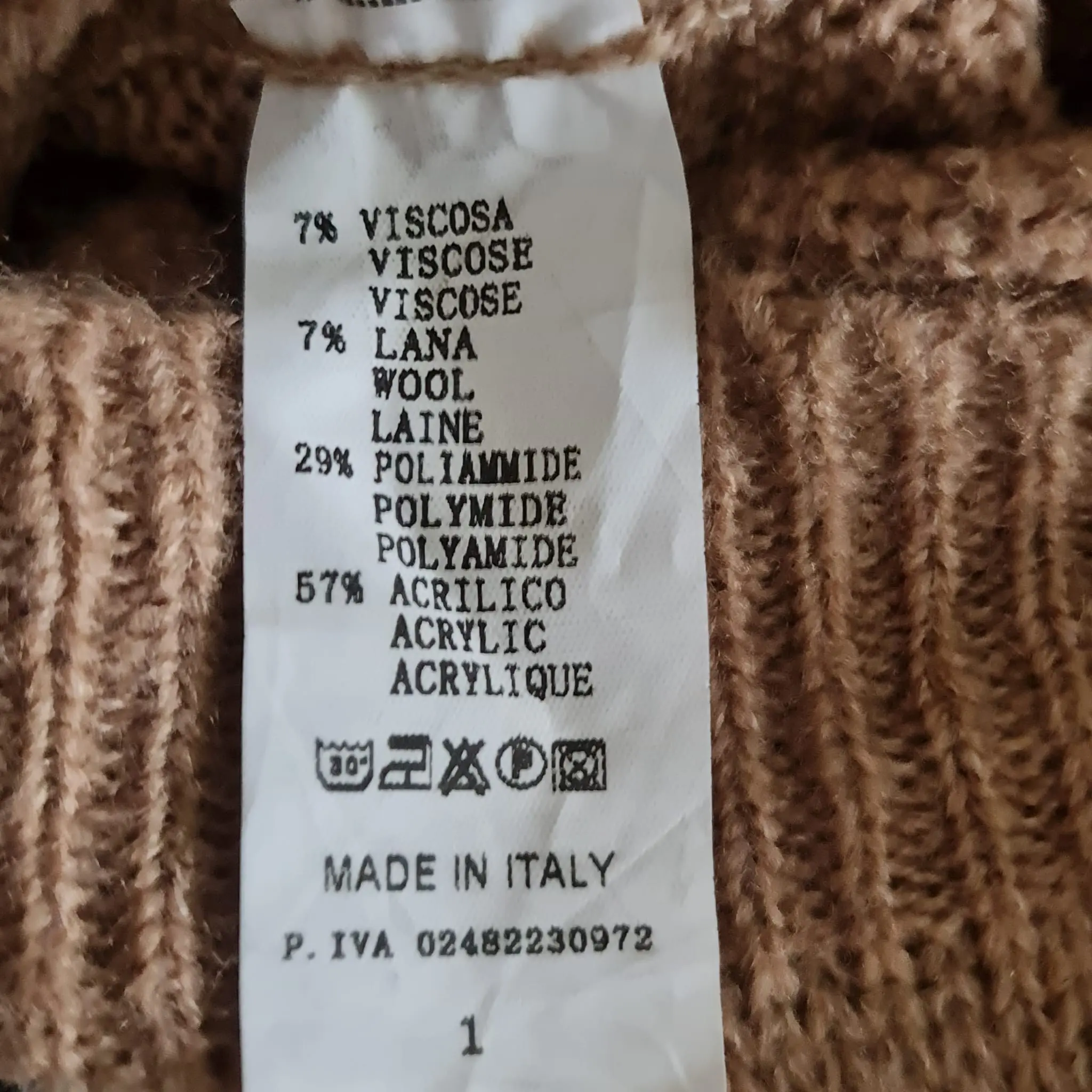 Italia Independent Women's Beige Christmas jumper M / 12-14 - Image 2