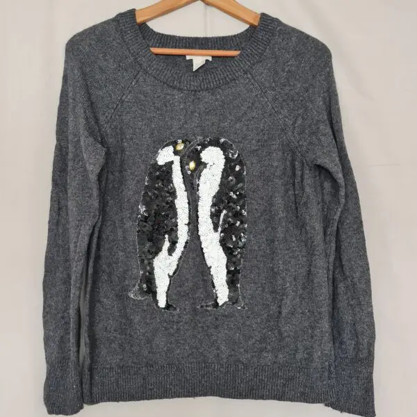H&M Grey Jumper S / UK 8-10