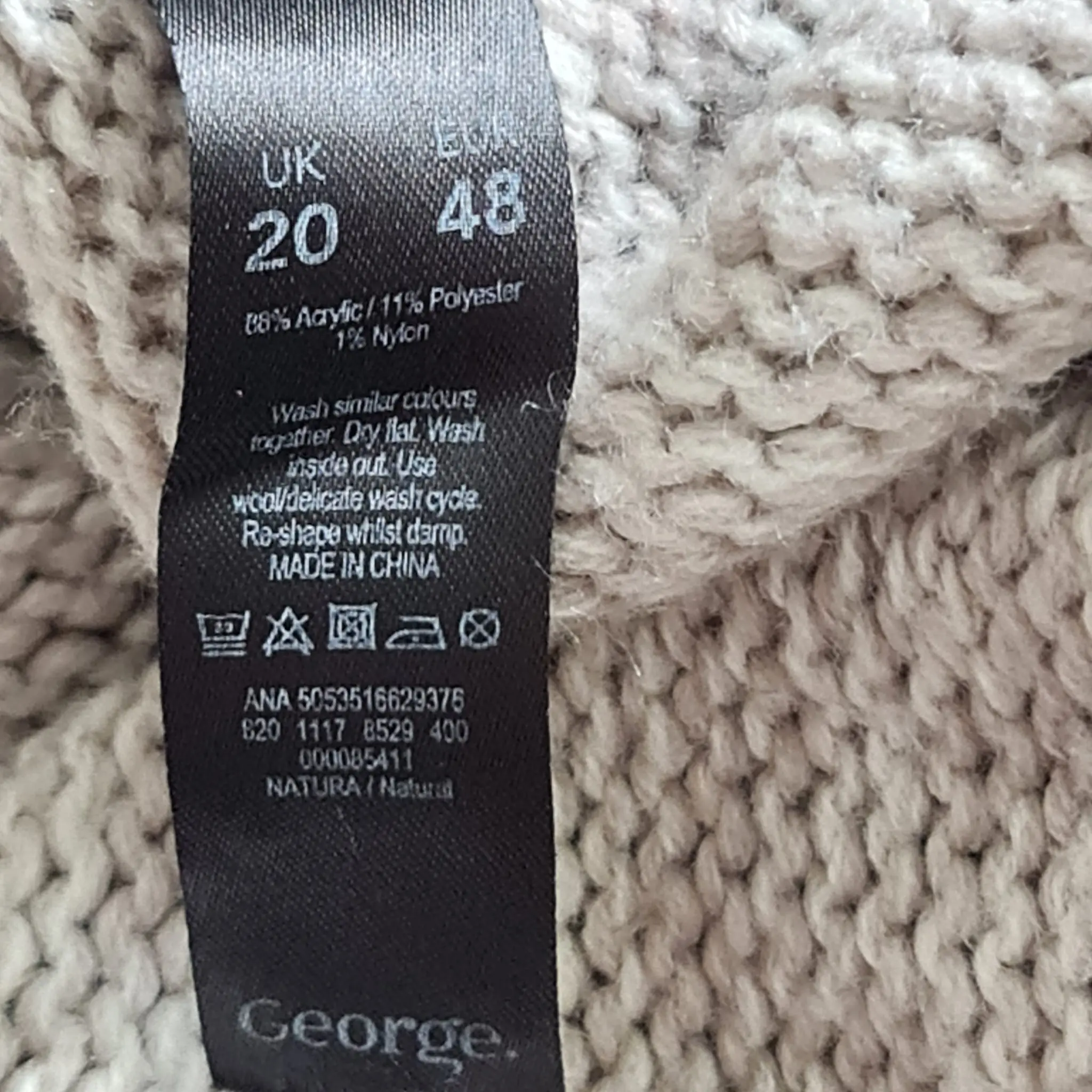 George Grey, Black Jumper XL / UK 20-22 - Image 2