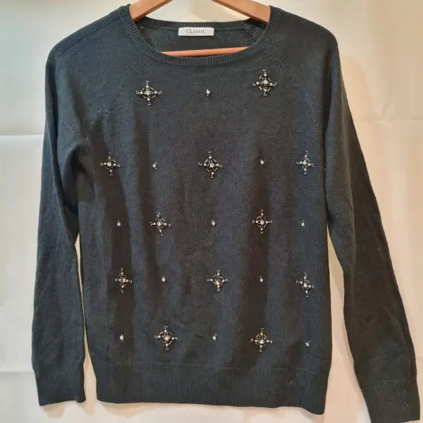 Marks & Spencer Women`s Black Jumper S / UK 8-10