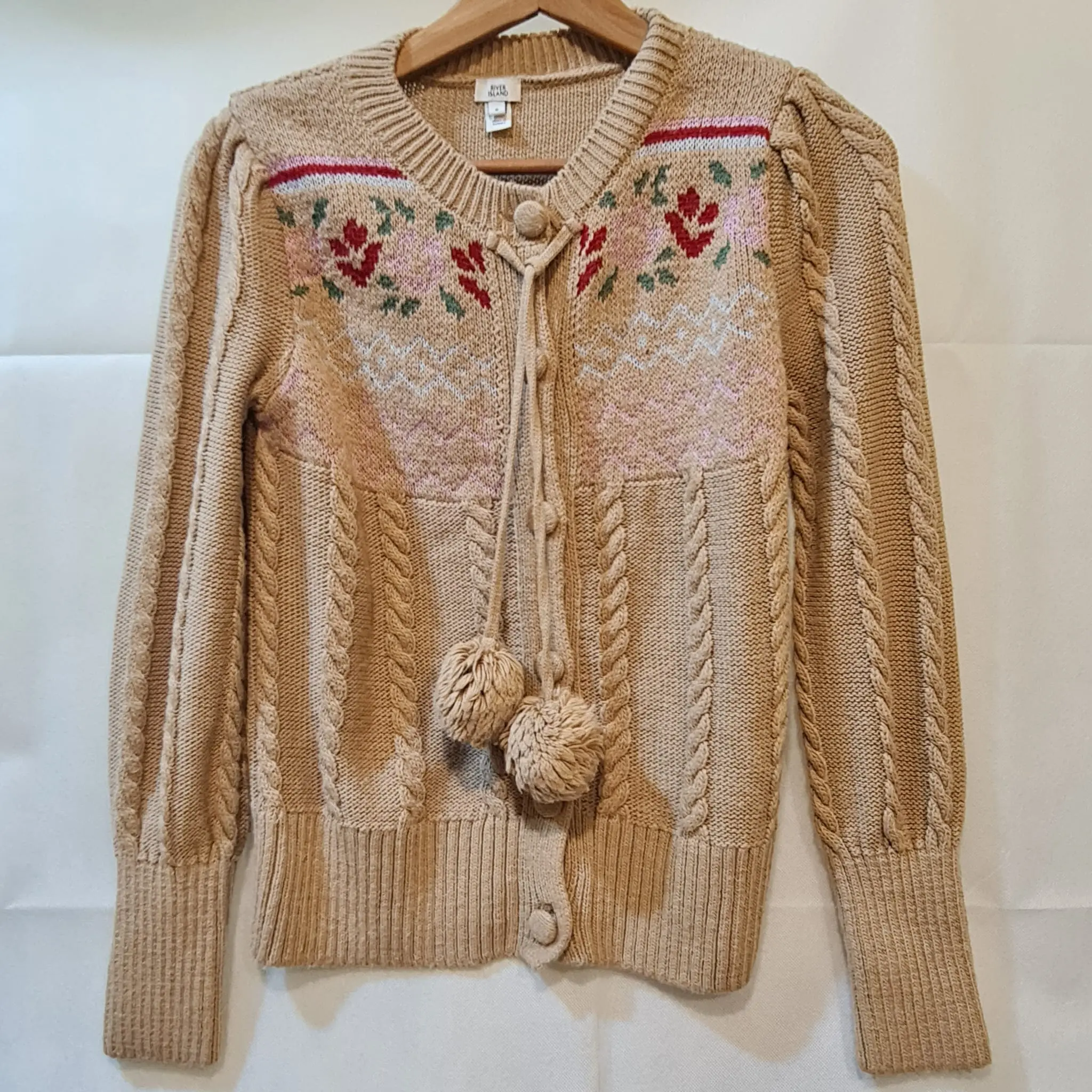 River Island Women's Beige Cardigan S / UK 8-10