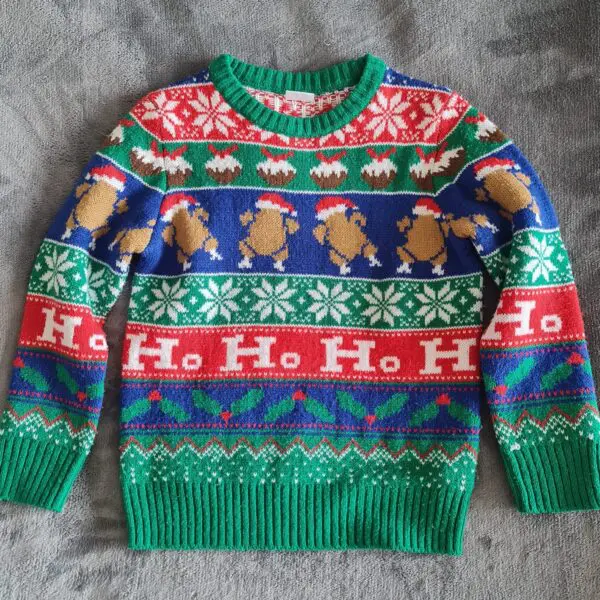 F&F Unisex Kids Christmas Jumper 7-8 years / 122 cm