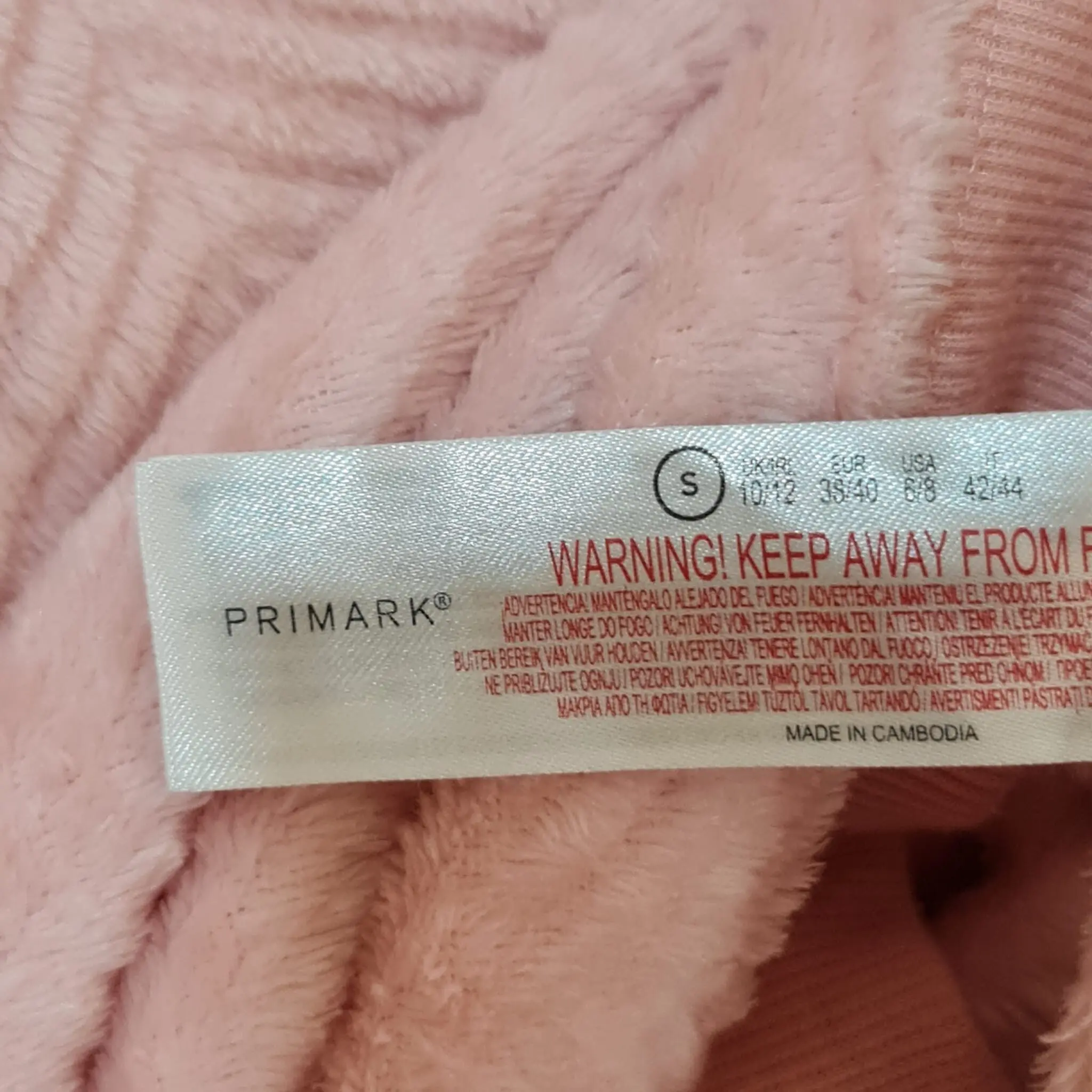Primark Rose Sweatshirt S / UK 8-10 - Image 2