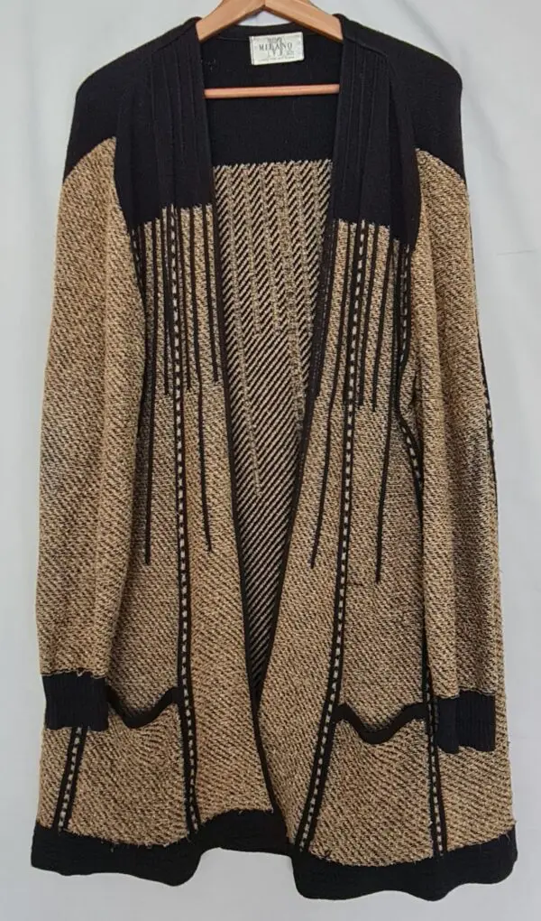Milano Women's Brown Knitted Cardigan M / UK 12-14